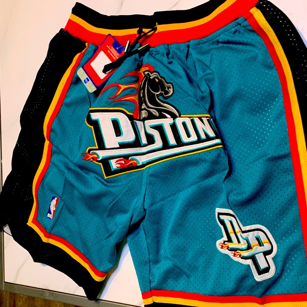 Detroit Pistons Just don shorts